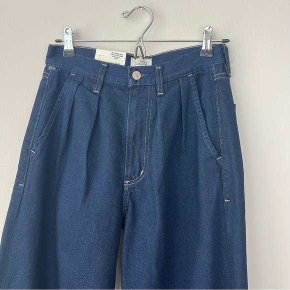 NWT Citizens of Humanity Maritzy Pleated Trouser Jeans High Rise Wide Leg Hudson - Picture 4 of 11